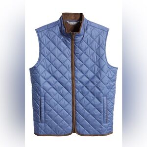 PETER MILLAR
Essex Water Resistant Quilted Travel Vest In Star Dust.Size XXL Men